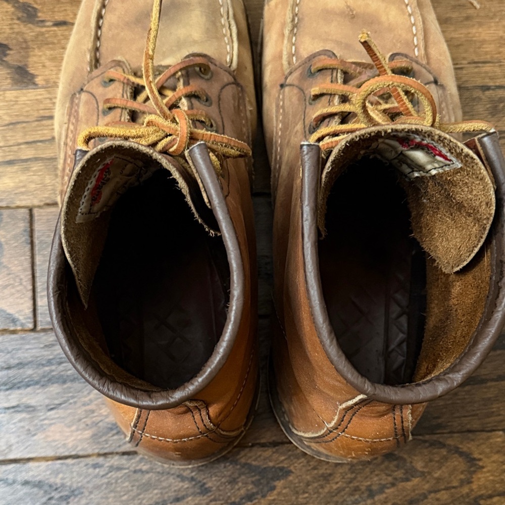 Red Wing Leather Work Boots - Picture 12 of 13